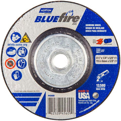 Norton - Depressed-Center Wheels Wheel Diameter (Inch): 4-1/2 Wheel Thickness (Inch): 1/4 - Best Tool & Supply