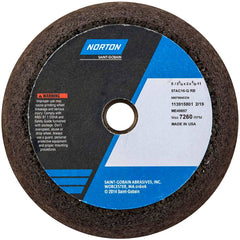 Norton - Tool & Cutter Grinding Wheels Wheel Type: Type 11 Superabrasive Wheel Type Number: B42 - Best Tool & Supply