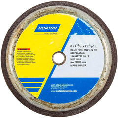 Norton - Tool & Cutter Grinding Wheels Wheel Type: Type 11 Superabrasive Wheel Type Number: B42 - Best Tool & Supply