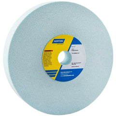 Norton - Bench & Pedestal Grinding Wheels Wheel Diameter (Inch): 8 Hole Size (Inch): 1 - Best Tool & Supply