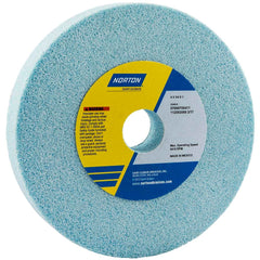 Norton - Bench & Pedestal Grinding Wheels Wheel Diameter (Inch): 6 Hole Size (Inch): 1 - Best Tool & Supply