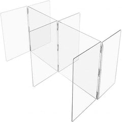 USA Sealing - 24" x 72" Self-Supporting Partition & Panel System-Social Distancing Barrier - Best Tool & Supply