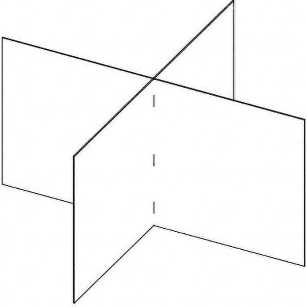 USA Sealing - 48" x 60" Self-Supporting Partition & Panel System-Social Distancing Barrier - Best Tool & Supply