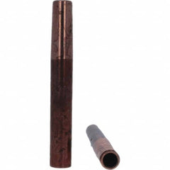 Spot Welder Tips; Tip Type: Straight Tip C Nose (Flat); Material: RWMA Class 2 - C18200; Type: Straight Tip C Nose (Flat)