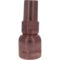 Spot Welder Tips; Tip Type: Swivel Tip; Material: RWMA Class 2 - C18200; Type: Swivel Tip