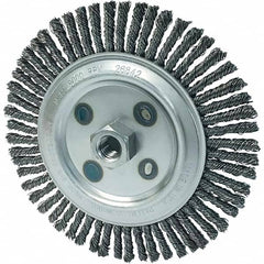 Osborn - 7" OD, 5/8-11 Arbor Hole, Stringer Bead Carbon Wheel Brush - Best Tool & Supply