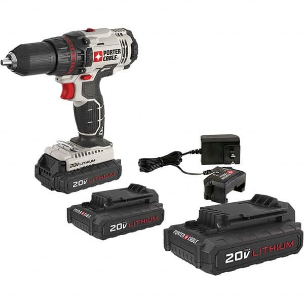 Porter-Cable - Cordless Drills Battery Voltage: 20 Battery Chemistry: Lithium-Ion - Best Tool & Supply