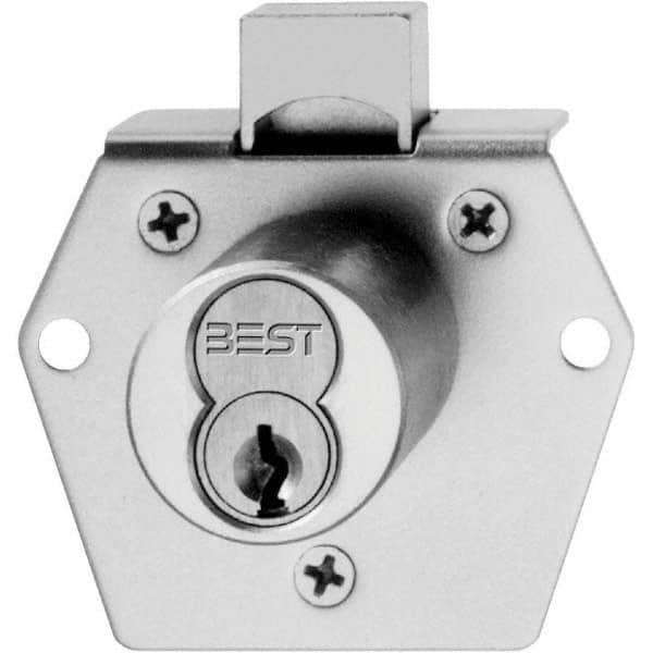 Cabinet Components & Accessories; Type: Cabinet Lock; For Use With: All Cabinets; Material: Zinc; PSC Code: 5340; Material: Zinc; Accessory Type: Cabinet Lock