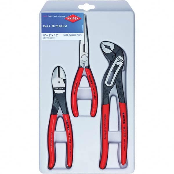 Knipex - Plier Sets Set Type: Assortment Number of Pieces: 3 - Best Tool & Supply