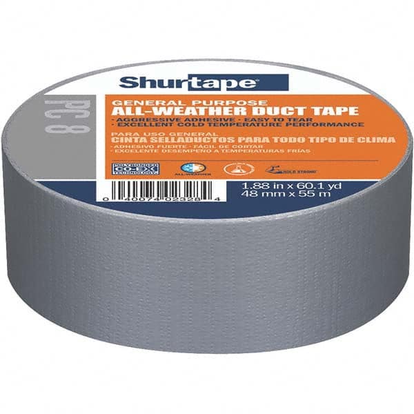 Shurtape - PC 8 General Purpose Grade, Co-Extruded Duct Tape - Best Tool & Supply