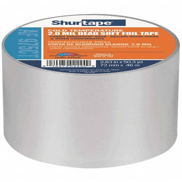 Shurtape - AF 975CT Cold Temperature Aluminum Foil Tape - Best Tool & Supply