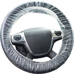 JohnDow - Vehicle Interior Covers Type: Steering Wheel Cover Color: Clear - Best Tool & Supply