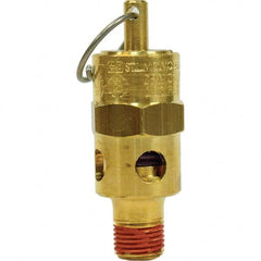 Control Devices - 1/8" Inlet, ASME Safety Valve - Best Tool & Supply