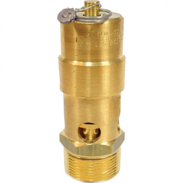 Control Devices - 1-1/4" Inlet, ASME Safety Valve - Best Tool & Supply