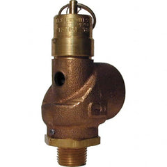 Control Devices - 1/2" Inlet, 1" Outlet, ASME Safety Valve - Best Tool & Supply