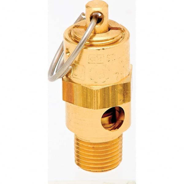 Control Devices - 1/8" Inlet, ASME Safety Valve - Best Tool & Supply