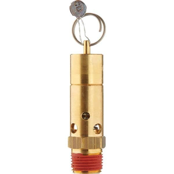 Control Devices - 1/2" Inlet, ASME Safety Valve - Best Tool & Supply