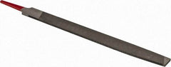 Simonds File - 10" Long, Second Cut, Mill American-Pattern File - Single Cut, Tang - Best Tool & Supply