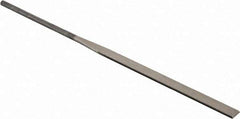 Grobet - 5-1/2" Needle Precision Swiss Pattern Round File - Round Handle - Best Tool & Supply