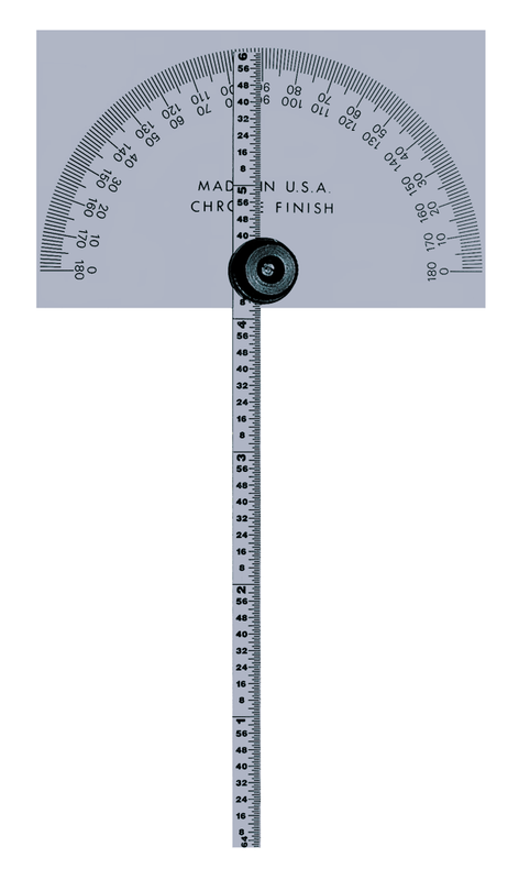 0-180 RECT PROTRACTOR - Best Tool & Supply