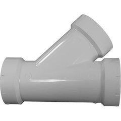 Jones Stephens - Drain, Waste & Vent Pipe Fittings Type: Wye Fitting Size: 2 x 2 x 1-1/2 (Inch) - Best Tool & Supply