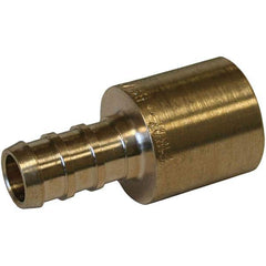 Jones Stephens - Brass & Chrome Pipe Fittings Type: Male Sweat Adapter Fitting Size: 3/8 x 1/2 - Best Tool & Supply