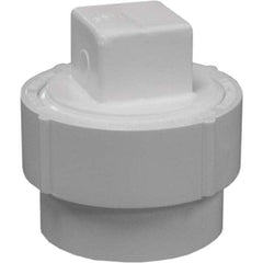 Jones Stephens - Drain, Waste & Vent Pipe Fittings Type: Cleanout Adapter w/Plug Fitting Size: 4 (Inch) - Best Tool & Supply