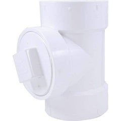 Jones Stephens - Drain, Waste & Vent Pipe Fittings Type: Cleanout Test Tee w/Cleanout Plug Fitting Size: 2 (Inch) - Best Tool & Supply