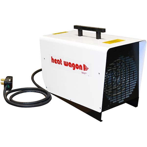 Heat Wagon - Electric Forced Air Heaters Type: Portable Heater Unit Maximum BTU Rating: 30700 - Best Tool & Supply