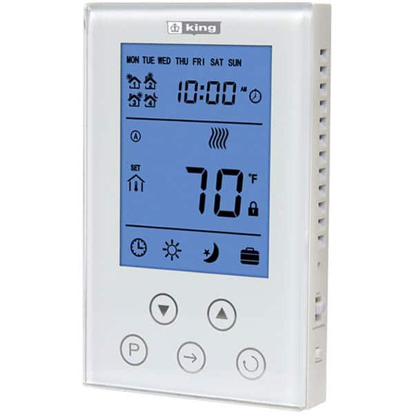 King Electric - Thermostats Type: Line Voltage Wall Thermostat Style: Line Voltage Wall Thermostat - Best Tool & Supply