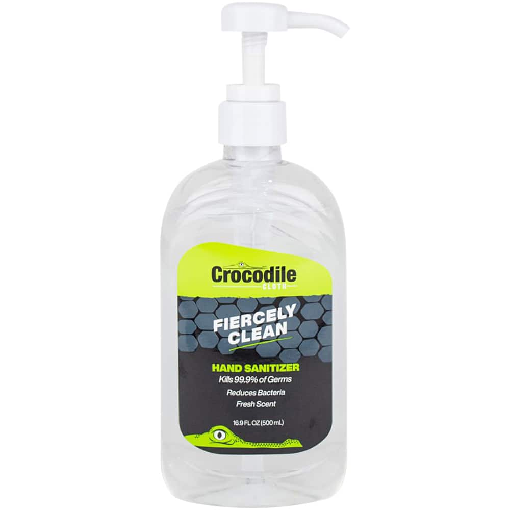 Crocodile Cloth - 16.9 oz. Pump Bottle Gel Hand Sanitizer - Best Tool & Supply