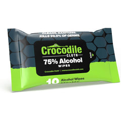 Crocodile Cloth - Wipes Type: Disinfectant Style: Pre-Moistened; Flat Fold - Best Tool & Supply