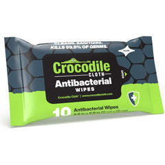 Crocodile Cloth - Wipes Type: Disinfectant Style: Pre-Moistened; Flat Fold - Best Tool & Supply