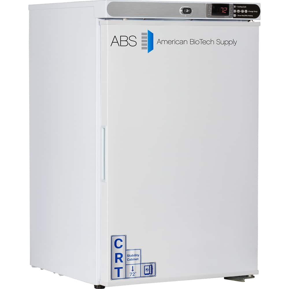 American BioTech Supply - Laboratory Refrigerators and Freezers Type: Controlled Room Temperature Cabinet Volume Capacity: 2.5 Cu. Ft. - Best Tool & Supply