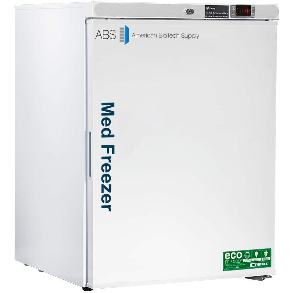 American BioTech Supply - Laboratory Refrigerators and Freezers Type: Pharmacy Freezer Volume Capacity: 4 Cu. Ft. - Best Tool & Supply