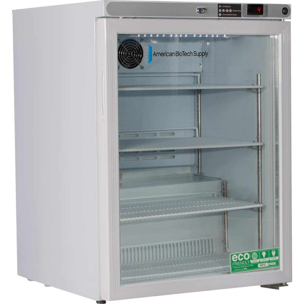 American BioTech Supply - Laboratory Refrigerators and Freezers Type: Undercounter Refrigerator Volume Capacity: 5.2 Cu. Ft. - Best Tool & Supply