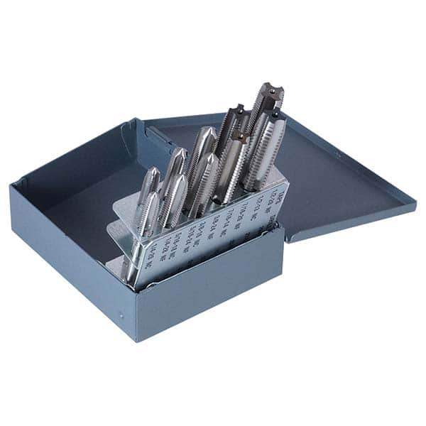 Greenfield Threading - Tap & Drill Sets Minimum Tap Thread Size (Inch): #6-32 Maximum Tap Thread Size (Inch): 1/2-13 - Best Tool & Supply