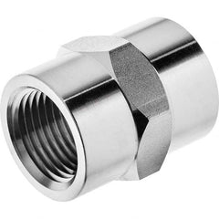 USA Sealing - 3/4" Galvanized Steel Pipe Hex Coupling - Best Tool & Supply