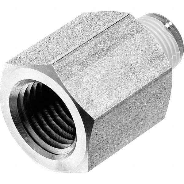 USA Sealing - 3/4 x 1/4" Galvanized Steel Pipe Reducing Adapter - Best Tool & Supply