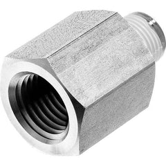 USA Sealing - 1/2 x 3/8" Galvanized Steel Pipe Reducing Adapter - Best Tool & Supply