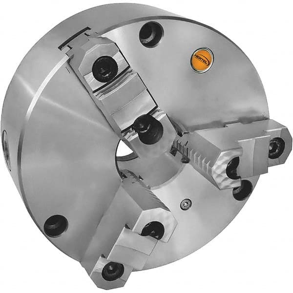 Hertel - Manual Lathe Chucks Chuck Type: Self-Centering Nominal Chuck Size: 8 - Best Tool & Supply