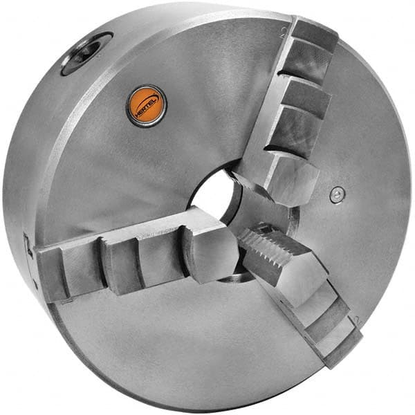 Hertel - Manual Lathe Chucks Chuck Type: Self-Centering Nominal Chuck Size: 6 - Best Tool & Supply