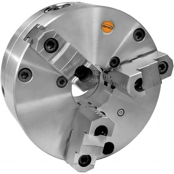 Hertel - Manual Lathe Chucks Chuck Type: Self-Centering Nominal Chuck Size: 8 - Best Tool & Supply