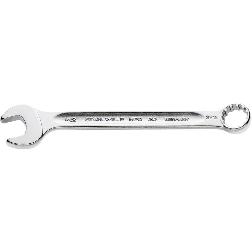 Combination Wrenches; Handle Type: Ergonomic; I-Beam; Tool Type: Inch; Head Type: Offset; Box End Type: Spline; Wrench Size (Decimal Inch): 0.5630; Material: Chrome Alloy Steel; Finish: Chrome-Plated; Head Offset Angle: 15; Opening Angle: 15; Overall Leng