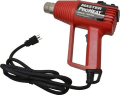 Master Appliance - 130 to 1,000°F Heat Setting, 16 CFM Air Flow, Heat Gun - 120 Volts, 11 Amps, 1,300 Watts, 6' Cord Length - Best Tool & Supply