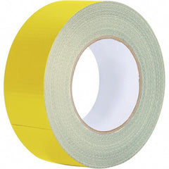 Value Collection - 60 Yd x 2" x 8.7 mil Yellow Polyethylene Cloth Duct Tape - Best Tool & Supply