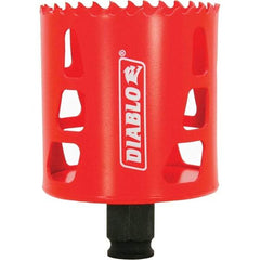 Freud - 2-1/2" Diam, 2-3/8" Cutting Depth, Hole Saw - Bi-Metal Saw, Toothed Edge - Best Tool & Supply