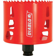 Freud - 3-1/4" Diam, 2-3/8" Cutting Depth, Hole Saw - Bi-Metal Saw, Toothed Edge - Best Tool & Supply