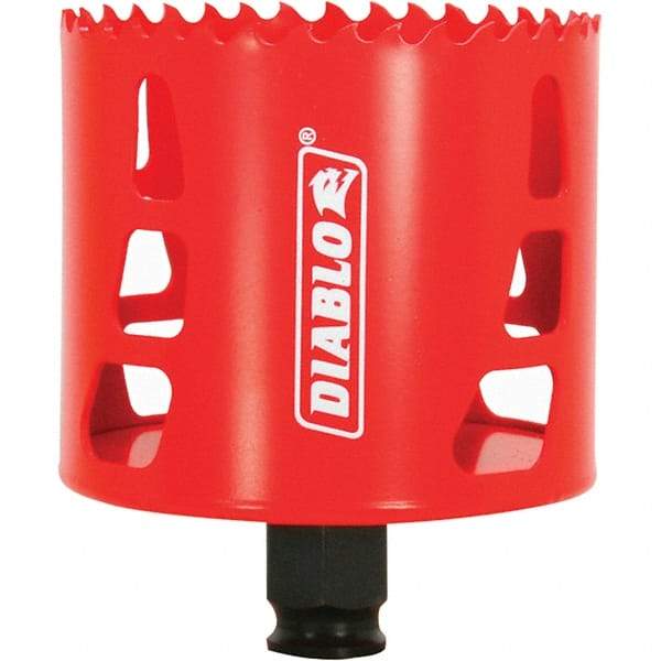 Freud - 3" Diam, 2-3/8" Cutting Depth, Hole Saw - Bi-Metal Saw, Toothed Edge - Best Tool & Supply