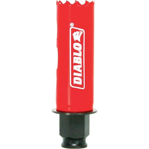 Freud - 1" Diam, 2-3/8" Cutting Depth, Hole Saw - Bi-Metal Saw, Toothed Edge - Best Tool & Supply